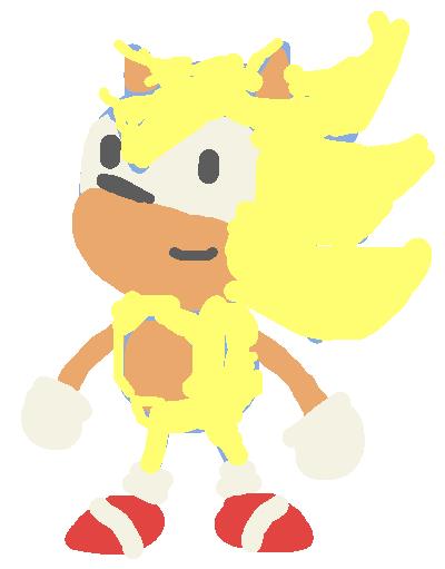 Pixilart - Super Sonic 2 by Monsterboy99